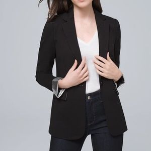 ISO WHBM Metallic Trim Blazer size 16